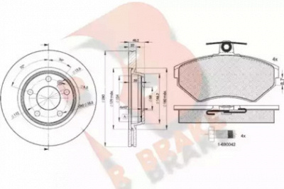 R BRAKE 3r11575301 -